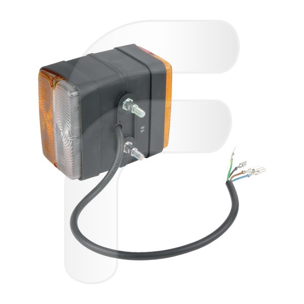 DOUBLE SIDED FRONT-REAR COMBINED LIGHT